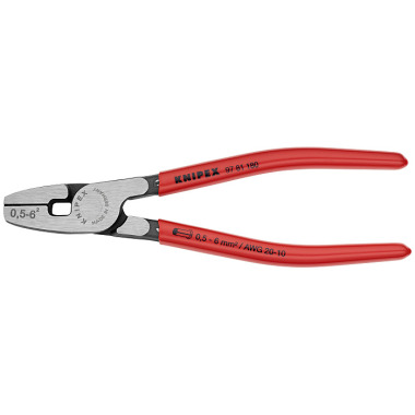 Knipex Pince à sertir pour embouts de câble 180mm 97 81 180