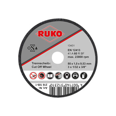 Ruko Disques pour meuleuses d’angle Ø 3” 216109-1