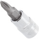 Vigor Embout de tournevis - carré creux 6,3 mm (1/4 pouce) - profil Phillips PH - PH1 V2436