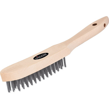 Vigor Brosse métallique, acier inoxydable V2654