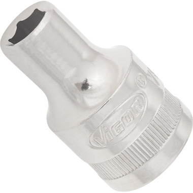 Vigor Insert pour clé à douille - profil à six pans extérieurs - 8 V4709N