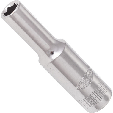 Vigor Insert pour clé à douille, long - carré creux 6,3 mm (1/4 pouce) - profil à six pans extérieurs - 5 V2534N