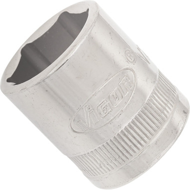 Vigor Insert pour clé à douille - carré creux 10 mm (3/8 pouce) - profil à six pans extérieurs - 16 V2268N