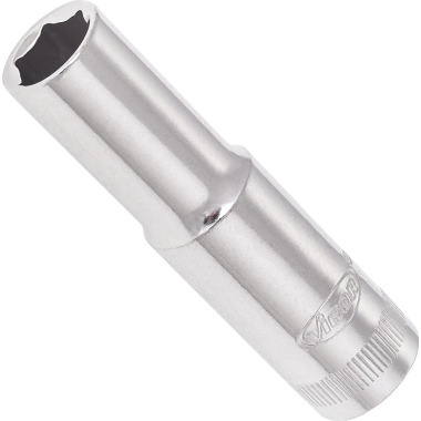 Vigor Insert pour clé à douille, long - carré creux 10 mm (3/8 pouce) - profil à six pans extérieurs - 10 V2018N