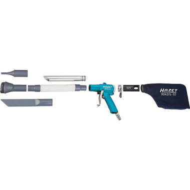 HAZET Pistolet d’aspiration/soufflage, commutable 9043N-10