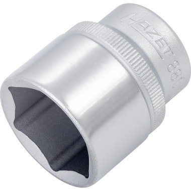 HAZET Insert de clé à douille (hexagonal) - carré creux 10 mm (3/8 pouce) - profil de traction à six pans extérieurs - 22 mm 880-22