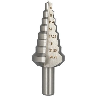 Heller Tools HSS Stufenbohrer Ø 6-26,75 x 77 mm 22608