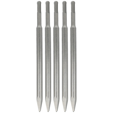 Heller Tools Spitzmeißel, SDS-plus, 5 Stück á 14 x 250 mm 22884