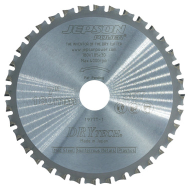 Jepson Power Drytech® HM-Sägeblatt ø 180 mm / 36Z für Stahl 72018036