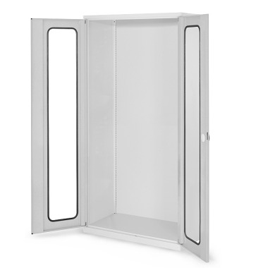 KAPPES System enclosure Empty enclosure Series 500 RAL 7035 H1950 x W1000 x D500 mm Window doors. 1251.00.5013