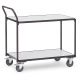 fetra Chariot de table ESD avec surface de chargement 850 x 500 mm 1840