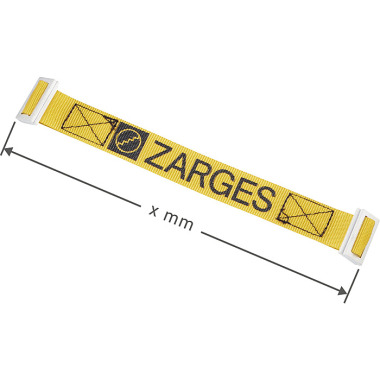 Zarges Sécurité d’écartement 230 mm avec 4 languettes 827907