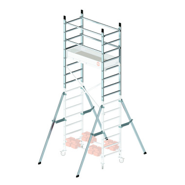 Hailo ProfiStep multiAlu-Fahrgerüst 1 Aufstockung 9902-101