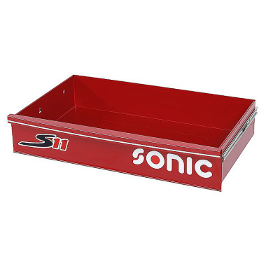 Sonic S11 grand tiroir, rouge, L750 x L435 x H140mm 47338