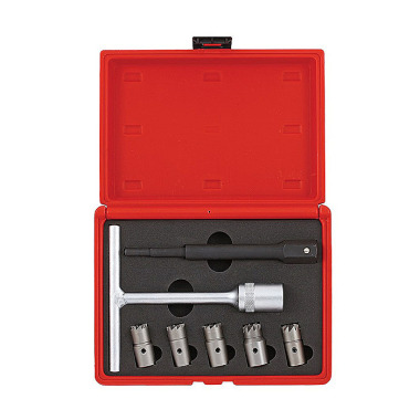 Sonic Coffret de nettoyage pour sièges injecteurs diesel, 7 pièces 818004