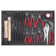 Sonic SFS chisel, hammer and pliers set, 13 pieces. 602209SE