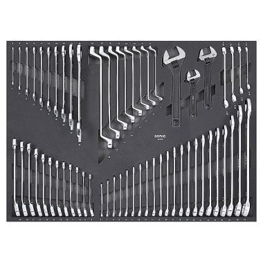 Sonic SFS, wrench set, 59 pieces. (aviation) 605901