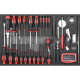 Sonic SFS screwdriver and tool set, 101 pieces. (aviation) 610301SE