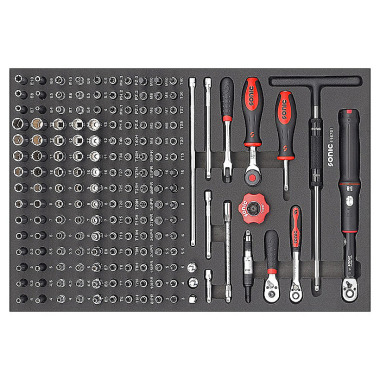 Sonic SFS 1/4’’ set, 167 pcs. 116701