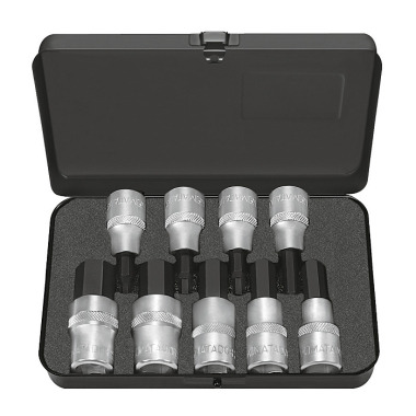 MATADOR Bit Socket Set, 9 pcs 12,5 (1/2) 5 - 19mm 4078 9090