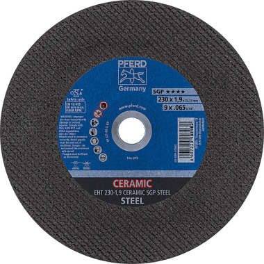 PFERD Disque à tronçonner EHT 230-1.9 CERAMIC SGP STEEL 61323019