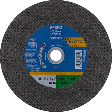 PFERD Disque à tronçonner EHT 230-3.2 PSF ALU+STONE 61828222