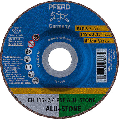 PFERD Disque à tronçonner EH 115-2.4 PSF ALU+STONE 61830122