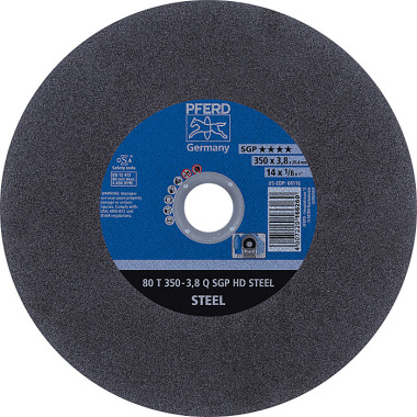 PFERD Disque à tronçonner HEAVY DUTY 80 T 350-3.8 Q SGP HD STEEL/25.4 66323525