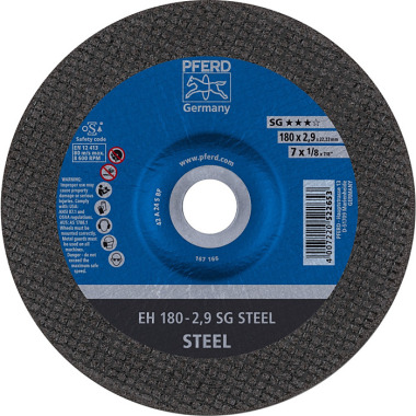 PFERD Disque à tronçonner EH 180-2.9 SG STEEL 61323322