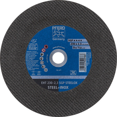 PFERD Disque à tronçonner EHT 230-2.3 SGP STEELOX 61328712