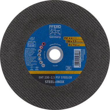 PFERD Disque à tronçonner EHT 230-2.5 PSF STEELOX 61728122