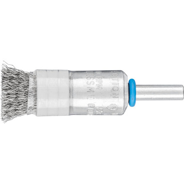 PFERD Brosse terminale avec tige et anneau, non nouée PBUR 1316/6 INOX 0,20 43212003