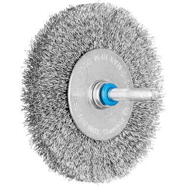 PFERD Brosse ronde avec tige, sans nœuds RBU 8010/6 INOX 0,20 43105103