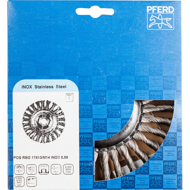 PFERD Brosse ronde, nouée POS RBG 17813/M14 ST 0,50 43304009