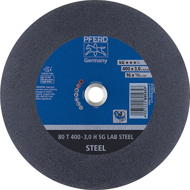 PFERD Disque à tronçonner LABOR 80 T 400-3.0 H SG LAB STEEL/32.0 66300150