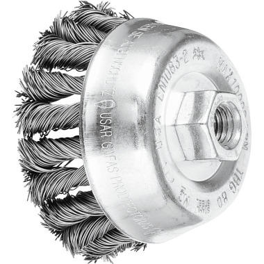 PFERD Brosse boisseau filetée, nouée TBG 80/M14 CT ST 0,50 43306070