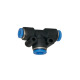 Riegler Raccord en T »Blue Series«, réducteur, tuyau Ø 2x10/1x8 109841