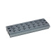 Riegler Plaque de base multiple pour distributeurs, 7 positions de distributeur, G 1/4 106637