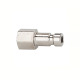 Riegler Mamelon pour raccords NW 2,7, laiton nickelé, G 1/8 IT, SW 12 107105