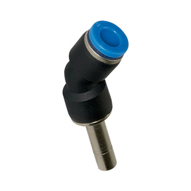 Riegler Raccordement enfichable 45°, raccord enfichable 6 mm « Série Bleue », tuyau Ø 6 109885