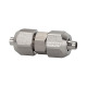 Riegler Connecteur droit, pour tuyau 6/4 mm, SW1 12, SW2 10, ES 1.4404 110694