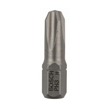 Bosch Schrauberbit Extra-Hart PH 3, 25 mm, 100er-Pack 2607001517