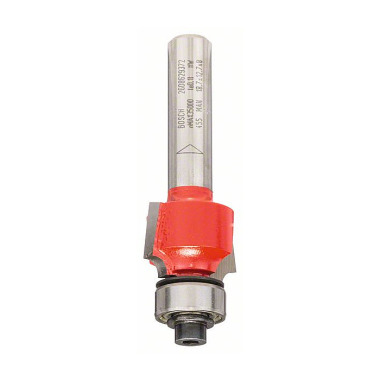 Bosch Abrundfräser Expert for Wood, 8 mm, D 18,7 mm, R1 3 mm, L 12,7 mm, G 55,2 mm 2608629372