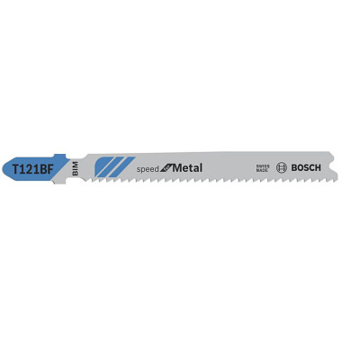 Bosch Stichsägeblatt T 121 BF Speed for Metal, 25er-Pack 2608636703