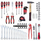 GEDORE red Jeu d’outils VIS dans une boîte à outils 57pcs. R21650057