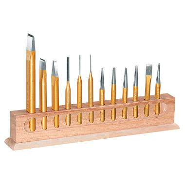 GEDORE Jeu d’outils 12 pièces dans un support en bois 8726440