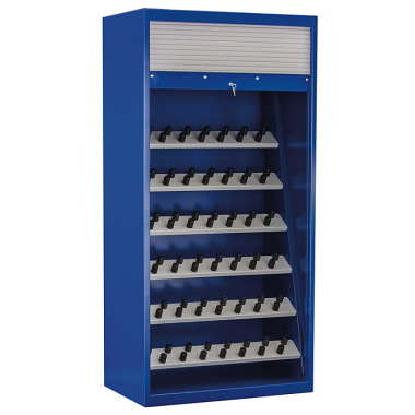 KLW Roller shutter cabinet - 1950 x 950 x 610 mm H x W x D 7RN-LV1950RK-9063XWB