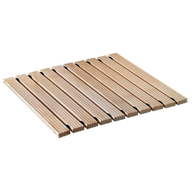 KLW Wooden grating with bevelled edges 10/HLA-SK-0700-1000