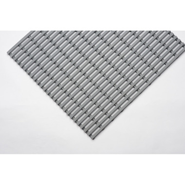 EHA Nassraummatte Zuschnitt B1000xS14mm grau PVC antibakteriell Rutschhemmung C 93701