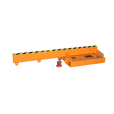 BAUER Bras de levage LA 1600-2,5, peint, RAL 2000 jaune orangé 4430-07-0000-1